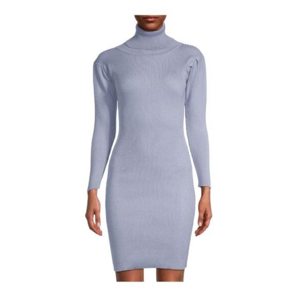 ELLIATT VICTORIA Knit Dress in Blue/Gray Size XL NWT - Picture 2 of 7